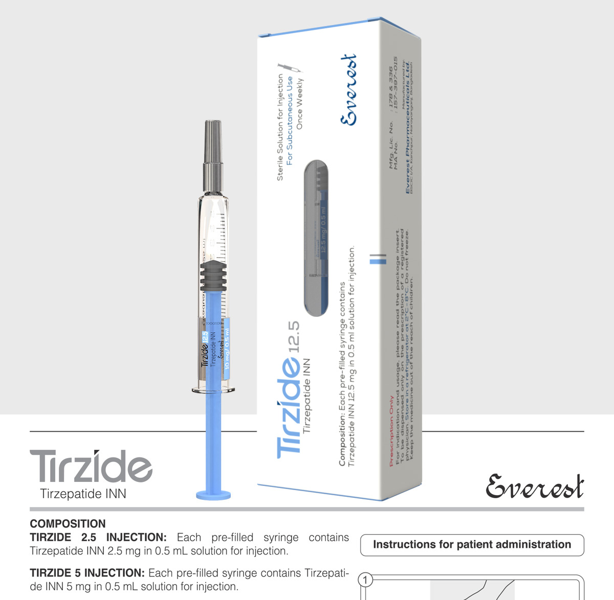 Tirzide 12.5