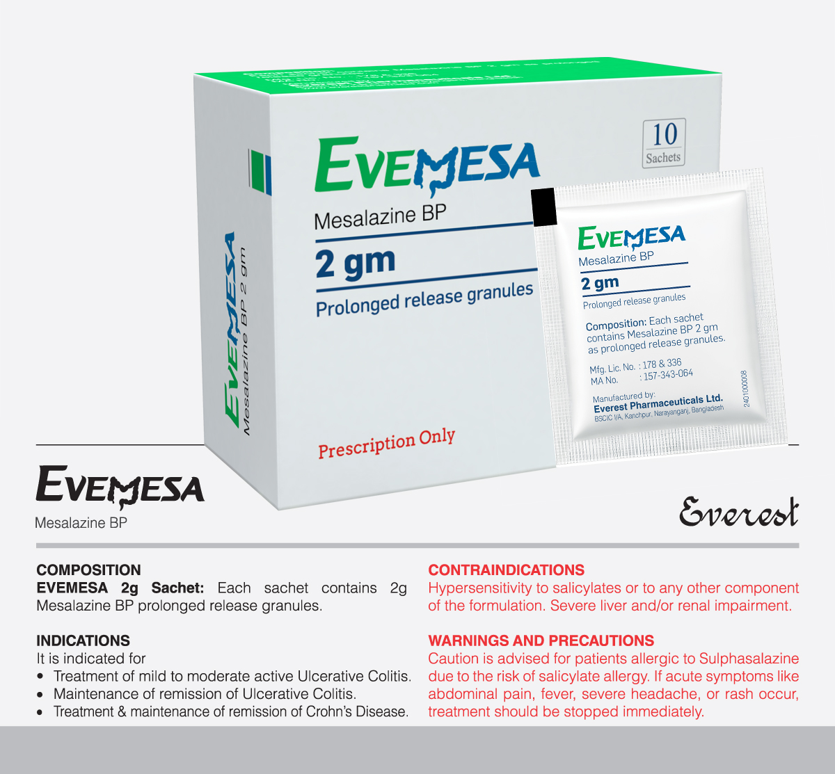 Evemesa 2 gm